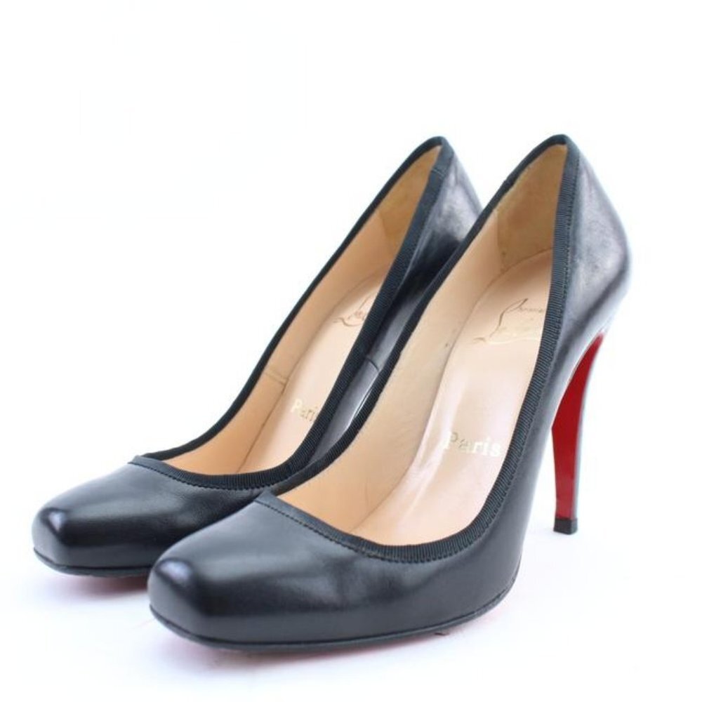Christian Louboutin Black Classic Kid Follie Pigal